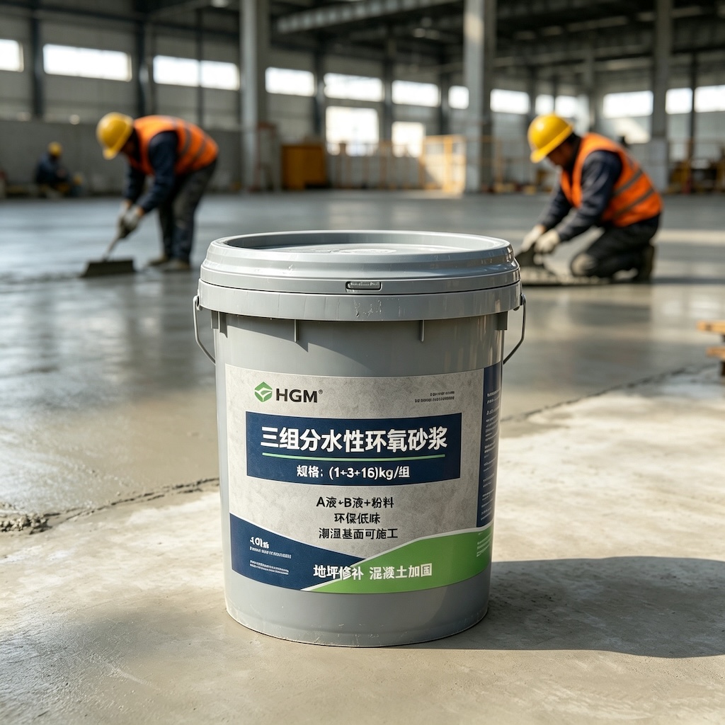 灵山三组份水性环氧砂浆